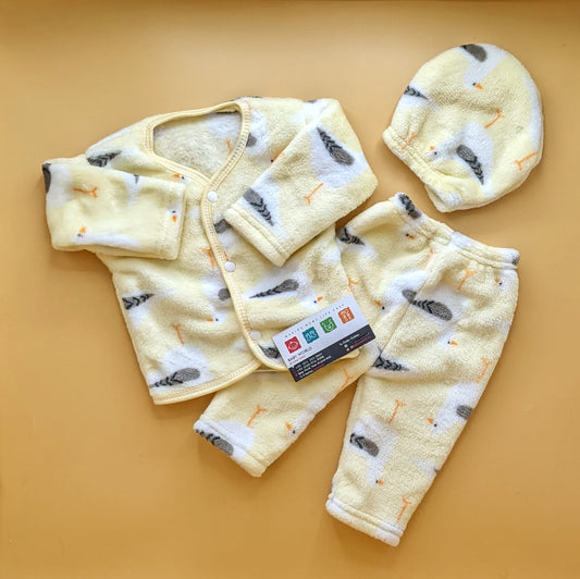 Baby Suit with Cap - Duck 🦆 - Winter