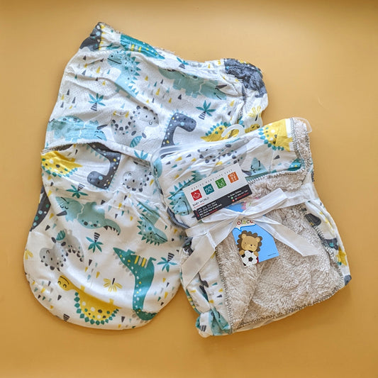 Swaddle Wrap & Blanket - Winter - Dino