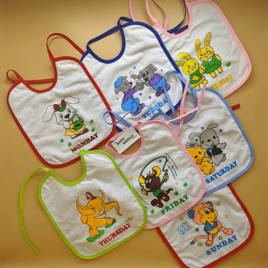 Pack of 7 days Bib