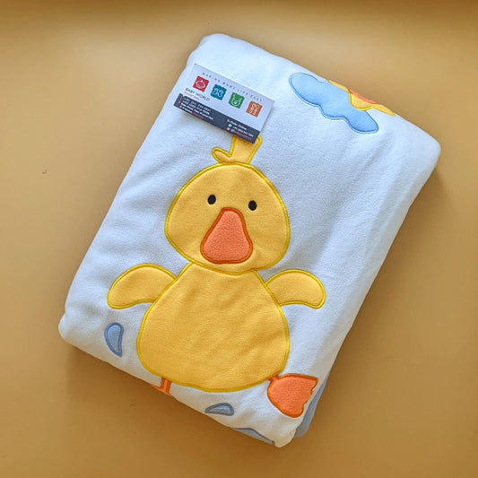 Baby Character Blanket/Wrapping Sheet - Winter