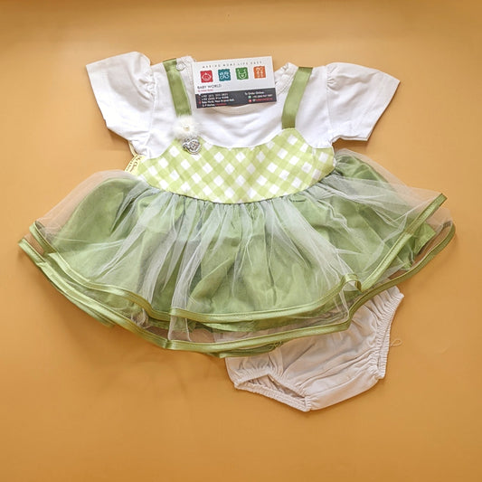 Frock - Bear Box - Green