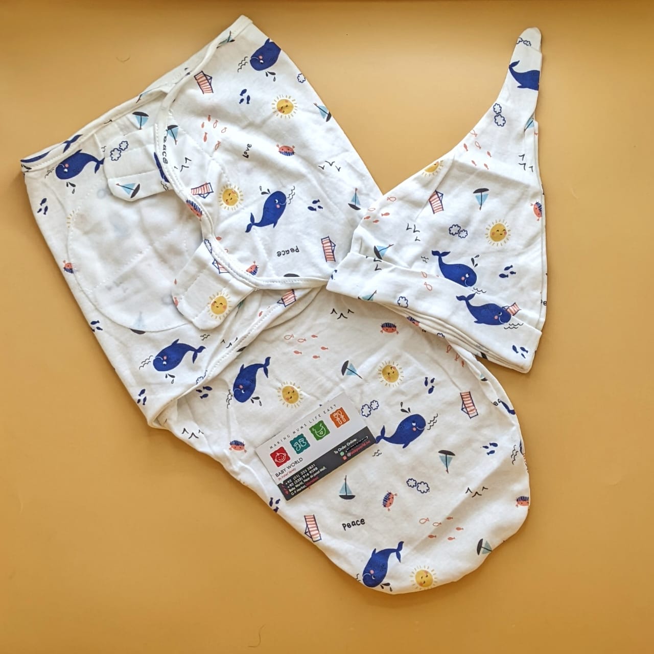 Swaddle Wrap with Cap